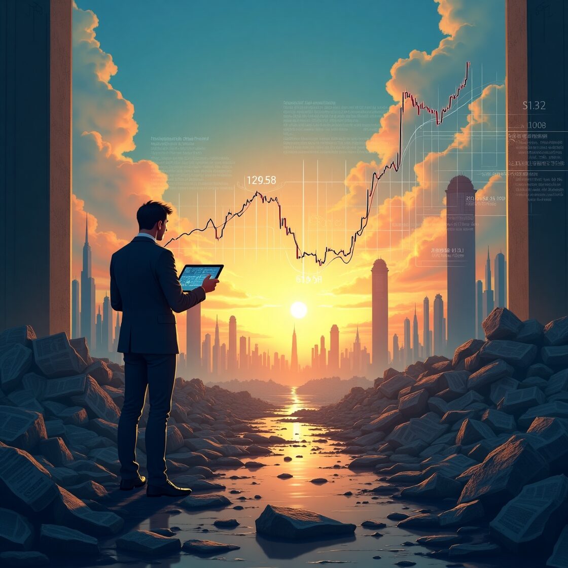Conflictos, petróleo, oro y bitcoin: lo que nadie te dice cuando los mercados colapsan!